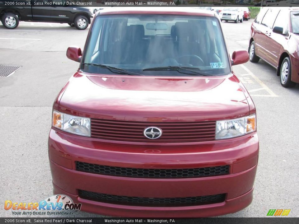 2006 Scion xB Salsa Red Pearl / Dark Charcoal Photo #9