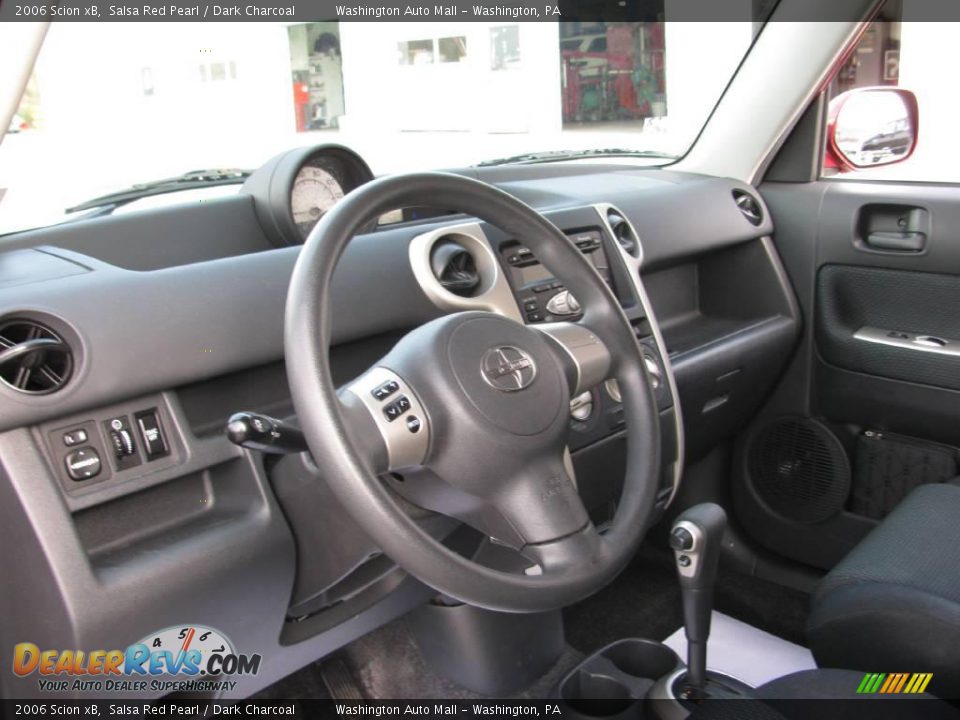 2006 Scion xB Salsa Red Pearl / Dark Charcoal Photo #11