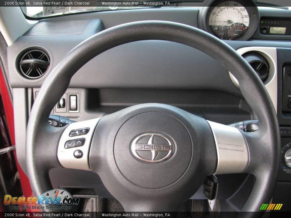 2006 Scion xB Salsa Red Pearl / Dark Charcoal Photo #14