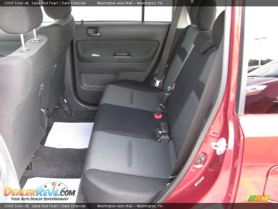 2006 Scion xB Salsa Red Pearl / Dark Charcoal Photo #17