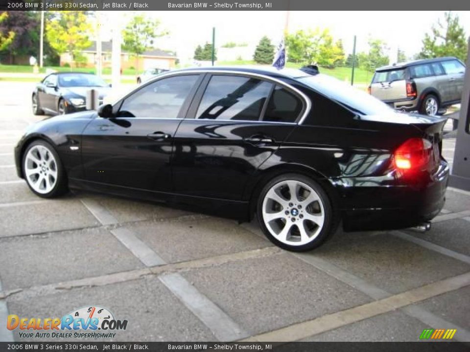 2006 BMW 3 Series 330i Sedan Jet Black / Black Photo #5