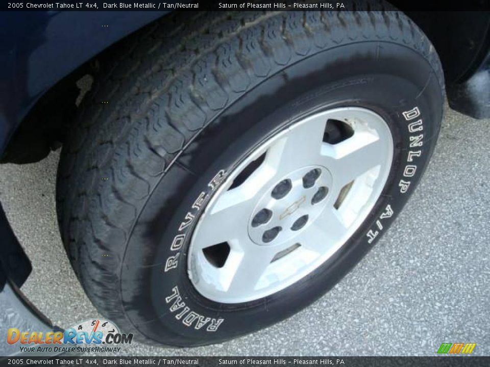 2005 Chevrolet Tahoe LT 4x4 Dark Blue Metallic / Tan/Neutral Photo #7