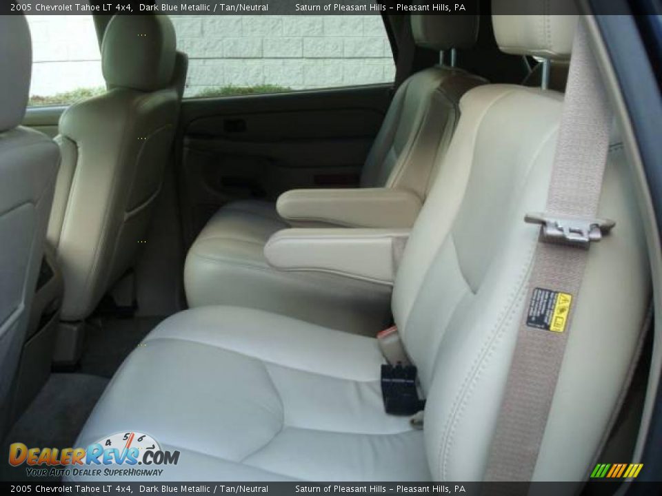 2005 Chevrolet Tahoe LT 4x4 Dark Blue Metallic / Tan/Neutral Photo #9