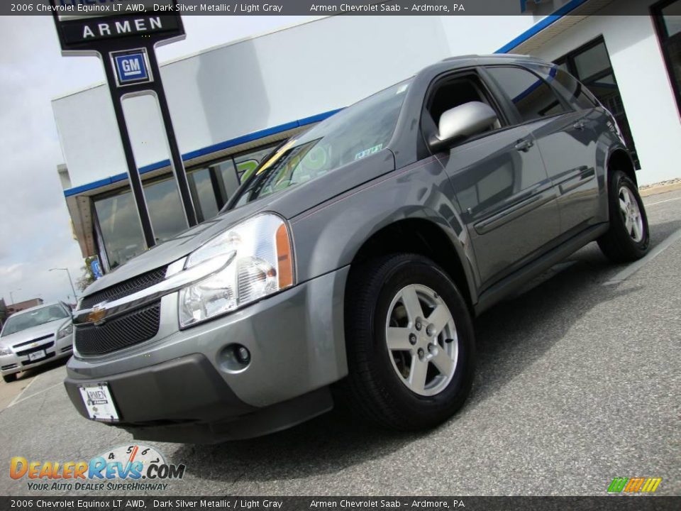 2006 Chevrolet Equinox LT AWD Dark Silver Metallic / Light Gray Photo #2