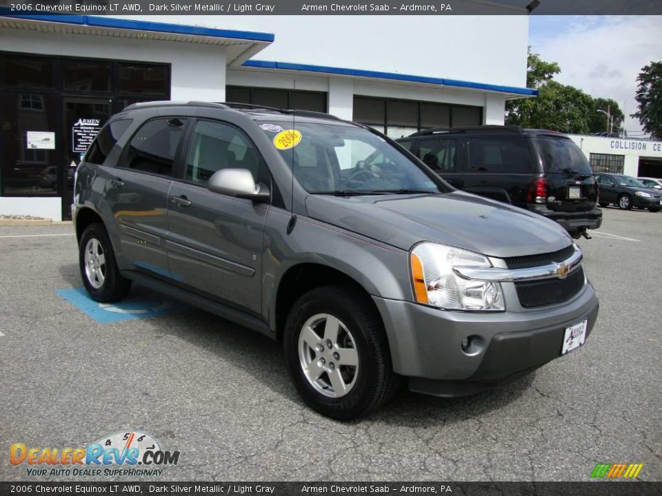2006 Chevrolet Equinox LT AWD Dark Silver Metallic / Light Gray Photo #5