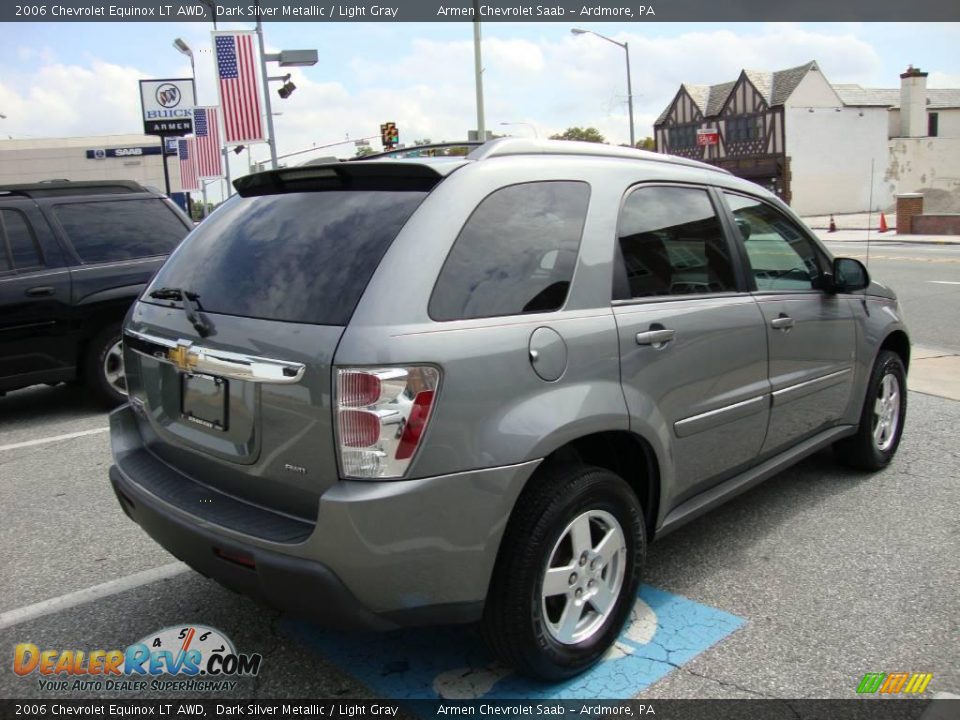 2006 Chevrolet Equinox LT AWD Dark Silver Metallic / Light Gray Photo #7