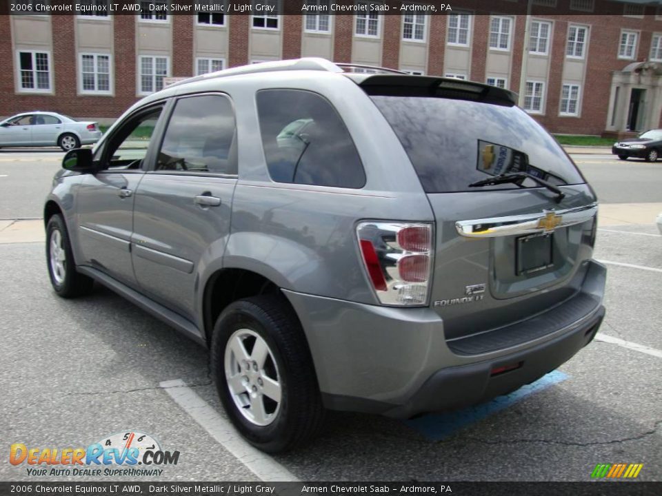 2006 Chevrolet Equinox LT AWD Dark Silver Metallic / Light Gray Photo #9