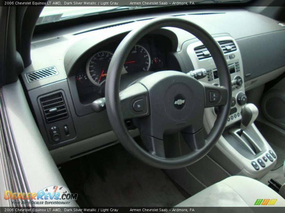 2006 Chevrolet Equinox LT AWD Dark Silver Metallic / Light Gray Photo #11