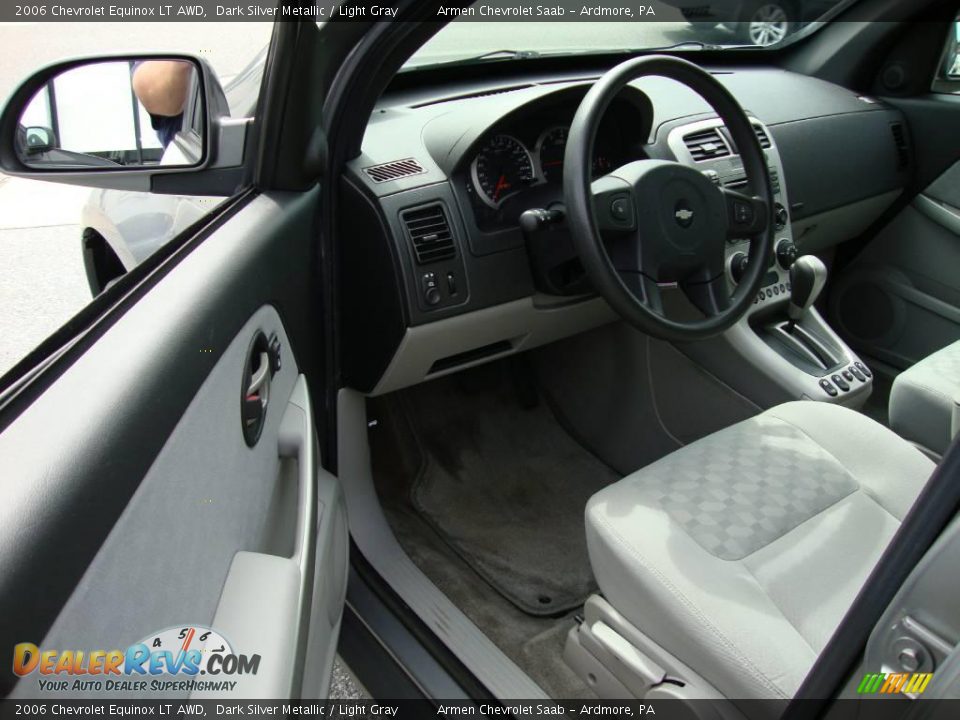 2006 Chevrolet Equinox LT AWD Dark Silver Metallic / Light Gray Photo #12
