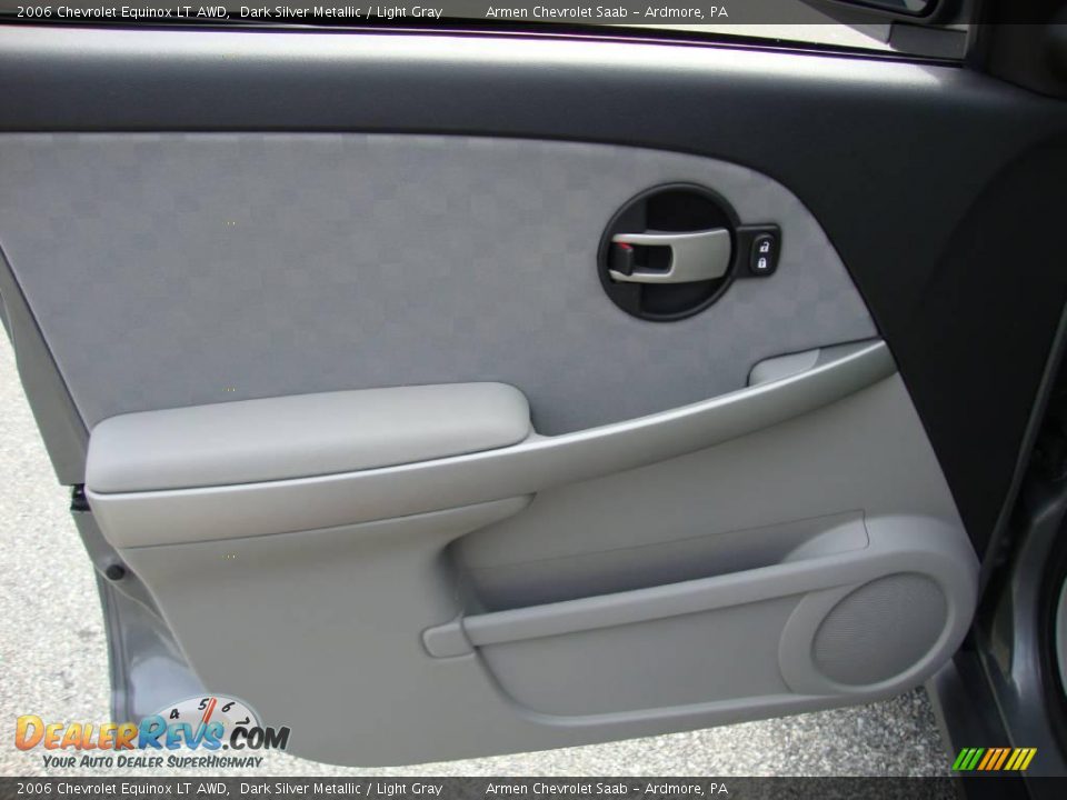 2006 Chevrolet Equinox LT AWD Dark Silver Metallic / Light Gray Photo #13