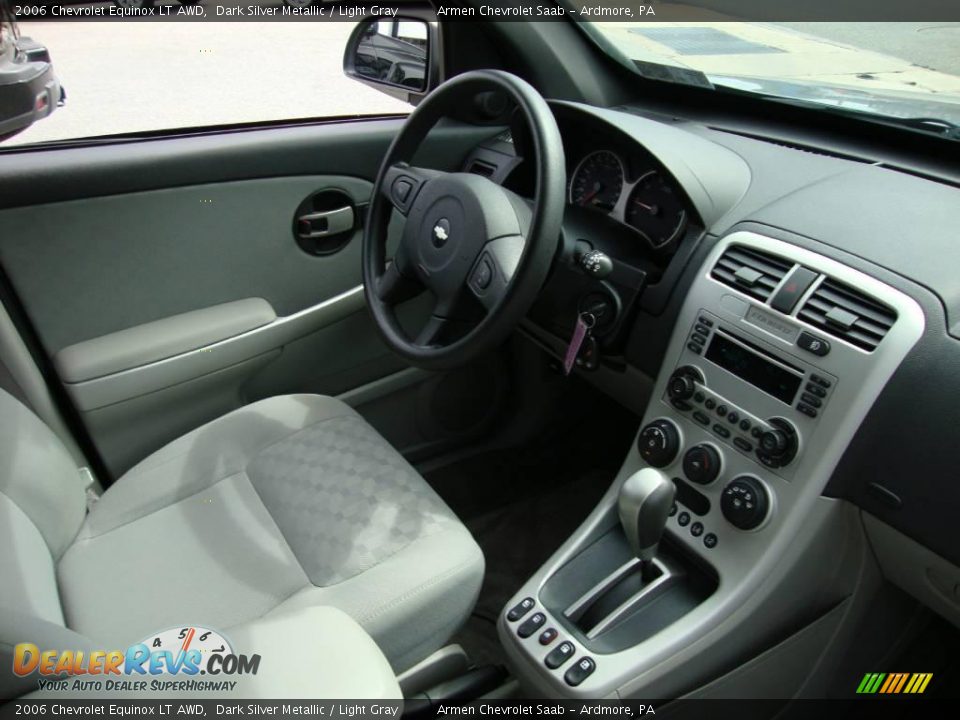 2006 Chevrolet Equinox LT AWD Dark Silver Metallic / Light Gray Photo #15