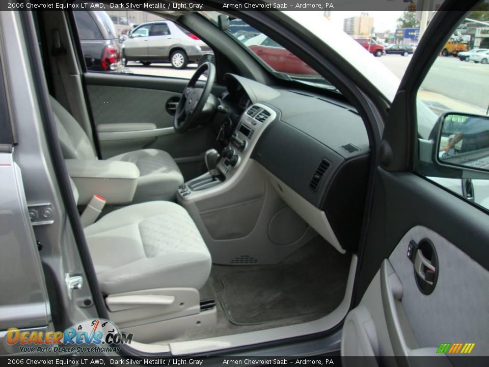 2006 Chevrolet Equinox LT AWD Dark Silver Metallic / Light Gray Photo #16