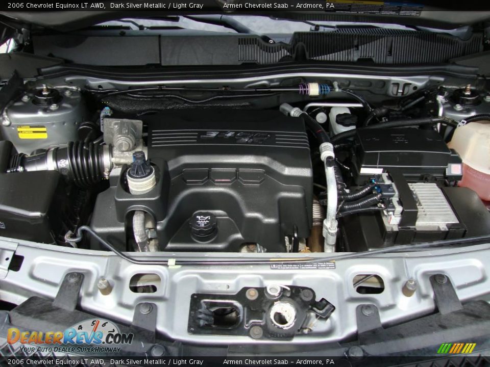 2006 Chevrolet Equinox LT AWD Dark Silver Metallic / Light Gray Photo #21