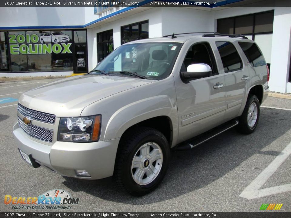 2007 Chevrolet Tahoe Z71 4x4 Silver Birch Metallic / Light Titanium/Ebony Photo #1