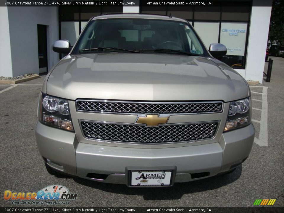 2007 Chevrolet Tahoe Z71 4x4 Silver Birch Metallic / Light Titanium/Ebony Photo #3