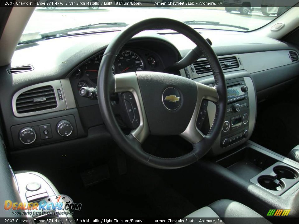 2007 Chevrolet Tahoe Z71 4x4 Silver Birch Metallic / Light Titanium/Ebony Photo #11