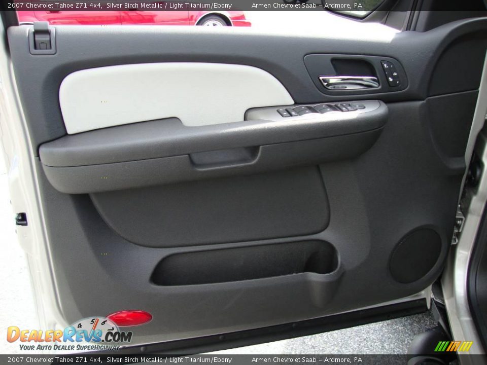 2007 Chevrolet Tahoe Z71 4x4 Silver Birch Metallic / Light Titanium/Ebony Photo #13