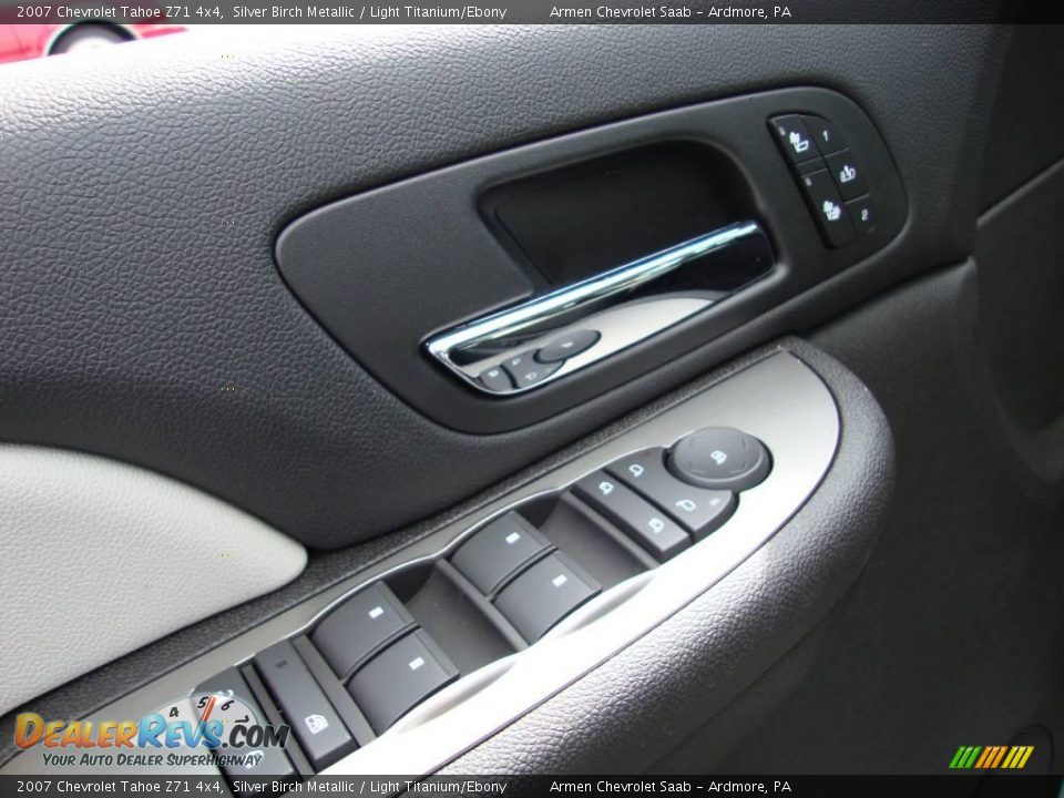 2007 Chevrolet Tahoe Z71 4x4 Silver Birch Metallic / Light Titanium/Ebony Photo #14