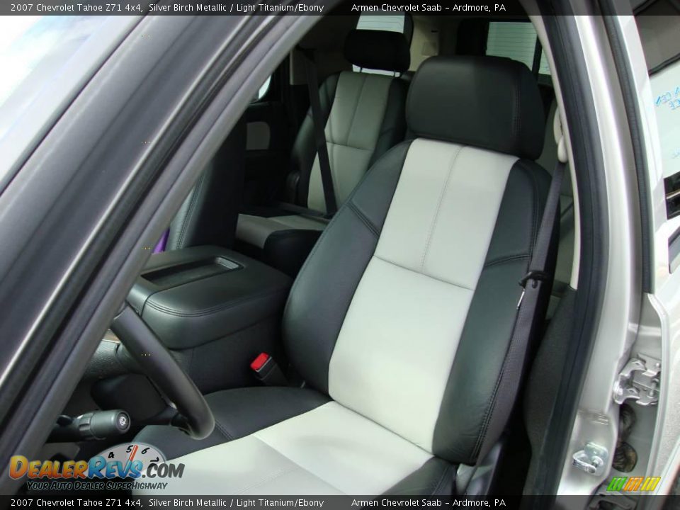 2007 Chevrolet Tahoe Z71 4x4 Silver Birch Metallic / Light Titanium/Ebony Photo #17