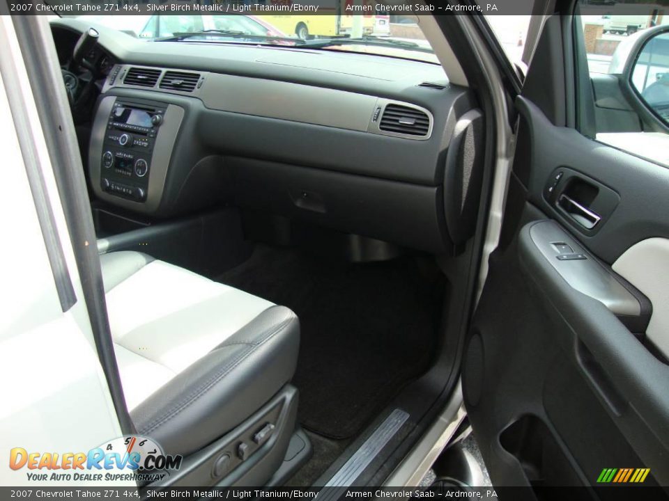 2007 Chevrolet Tahoe Z71 4x4 Silver Birch Metallic / Light Titanium/Ebony Photo #18