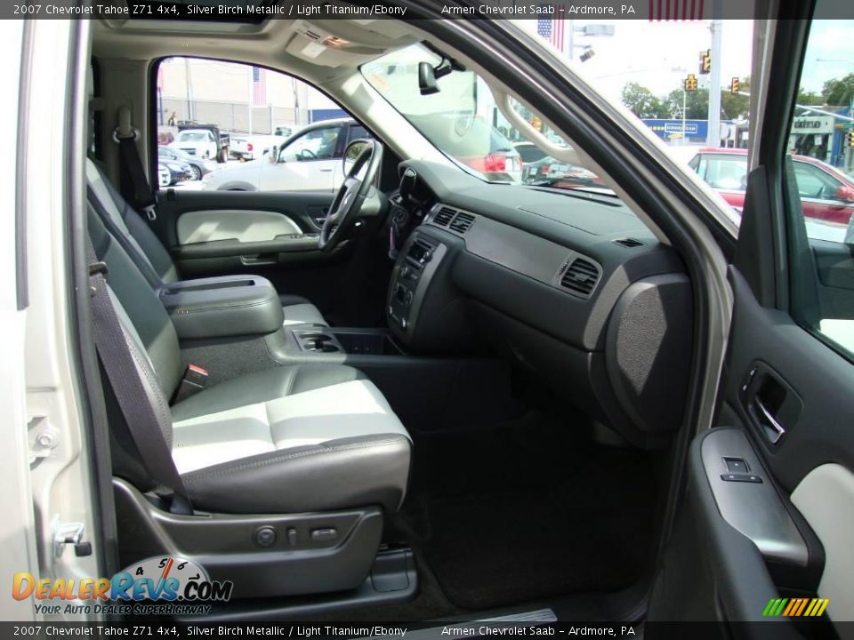 2007 Chevrolet Tahoe Z71 4x4 Silver Birch Metallic / Light Titanium/Ebony Photo #20