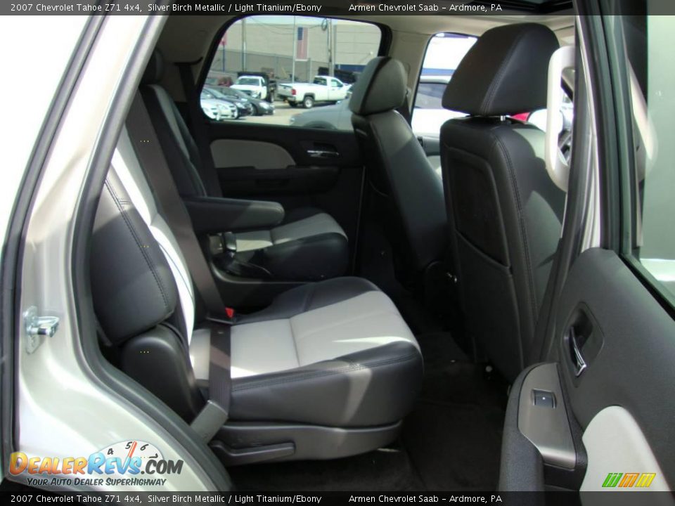 2007 Chevrolet Tahoe Z71 4x4 Silver Birch Metallic / Light Titanium/Ebony Photo #21