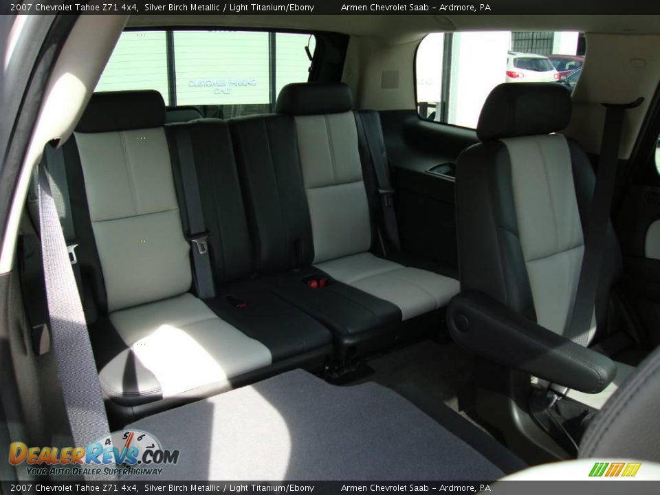 2007 Chevrolet Tahoe Z71 4x4 Silver Birch Metallic / Light Titanium/Ebony Photo #22