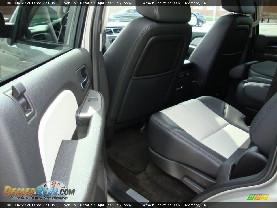 2007 Chevrolet Tahoe Z71 4x4 Silver Birch Metallic / Light Titanium/Ebony Photo #23