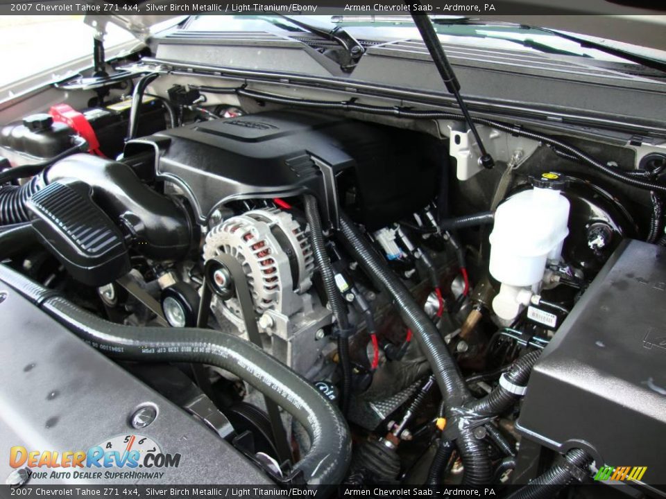 2007 Chevrolet Tahoe Z71 4x4 Silver Birch Metallic / Light Titanium/Ebony Photo #26