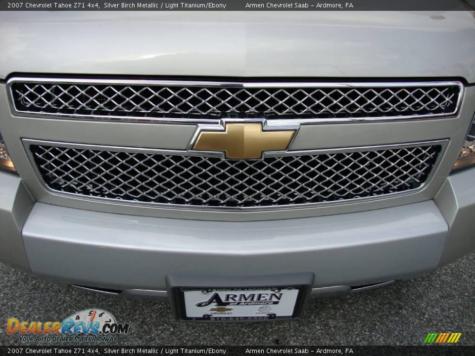 2007 Chevrolet Tahoe Z71 4x4 Silver Birch Metallic / Light Titanium/Ebony Photo #28