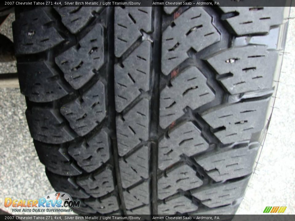 2007 Chevrolet Tahoe Z71 4x4 Silver Birch Metallic / Light Titanium/Ebony Photo #30