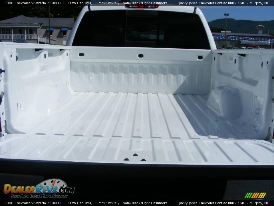 2008 Chevrolet Silverado 2500HD LT Crew Cab 4x4 Summit White / Ebony Black/Light Cashmere Photo #9