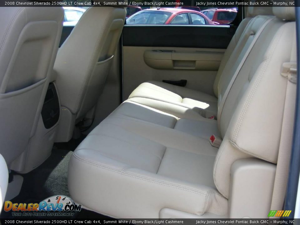 2008 Chevrolet Silverado 2500HD LT Crew Cab 4x4 Summit White / Ebony Black/Light Cashmere Photo #11