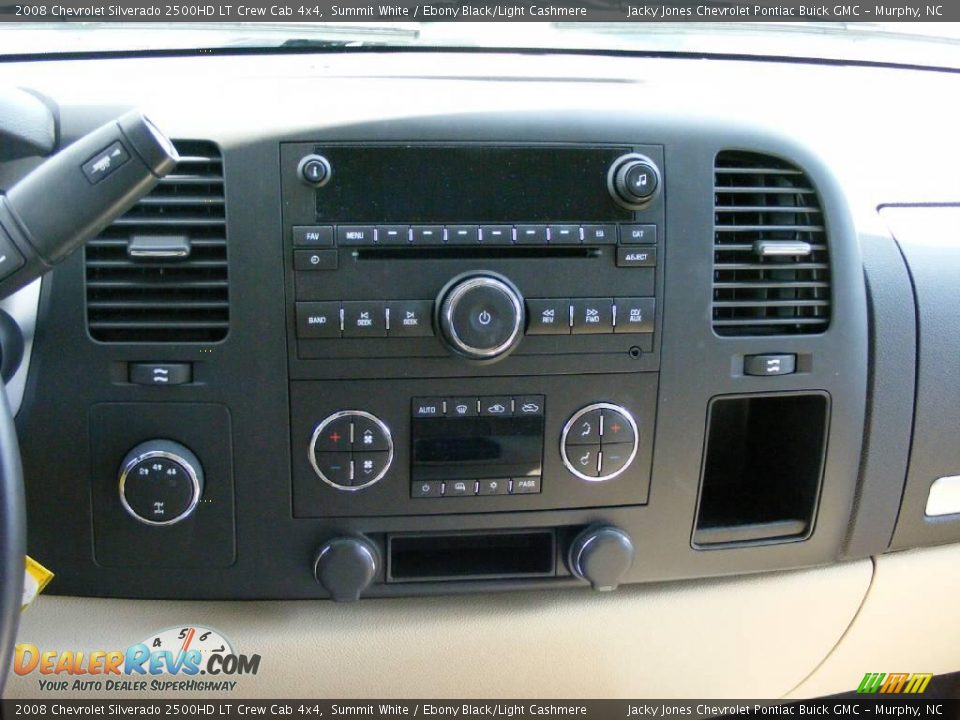 2008 Chevrolet Silverado 2500HD LT Crew Cab 4x4 Summit White / Ebony Black/Light Cashmere Photo #14