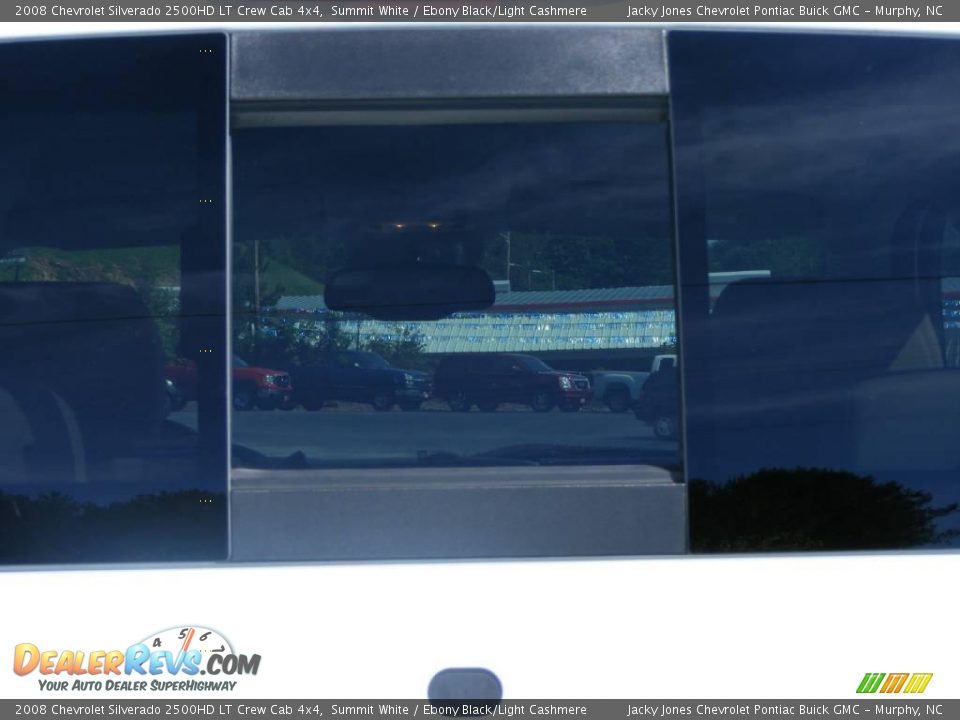 2008 Chevrolet Silverado 2500HD LT Crew Cab 4x4 Summit White / Ebony Black/Light Cashmere Photo #18