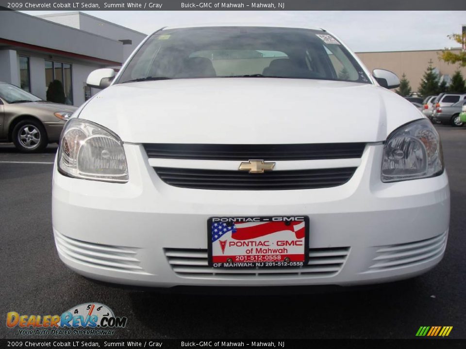 2009 Chevrolet Cobalt LT Sedan Summit White / Gray Photo #2