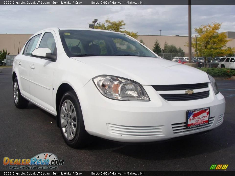 2009 Chevrolet Cobalt LT Sedan Summit White / Gray Photo #3