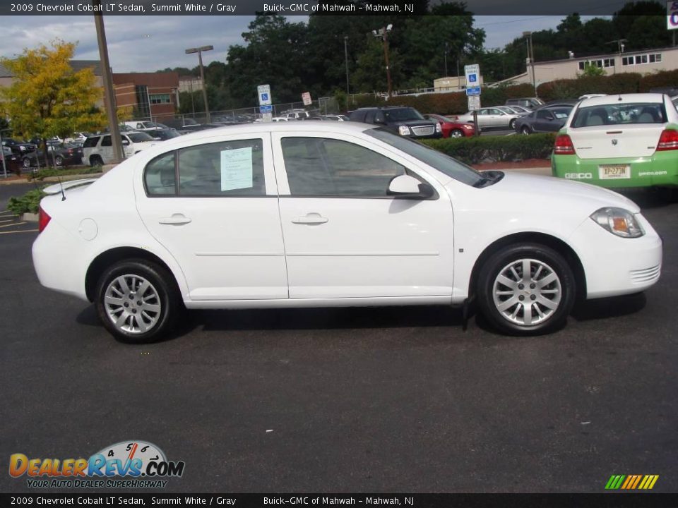 2009 Chevrolet Cobalt LT Sedan Summit White / Gray Photo #4