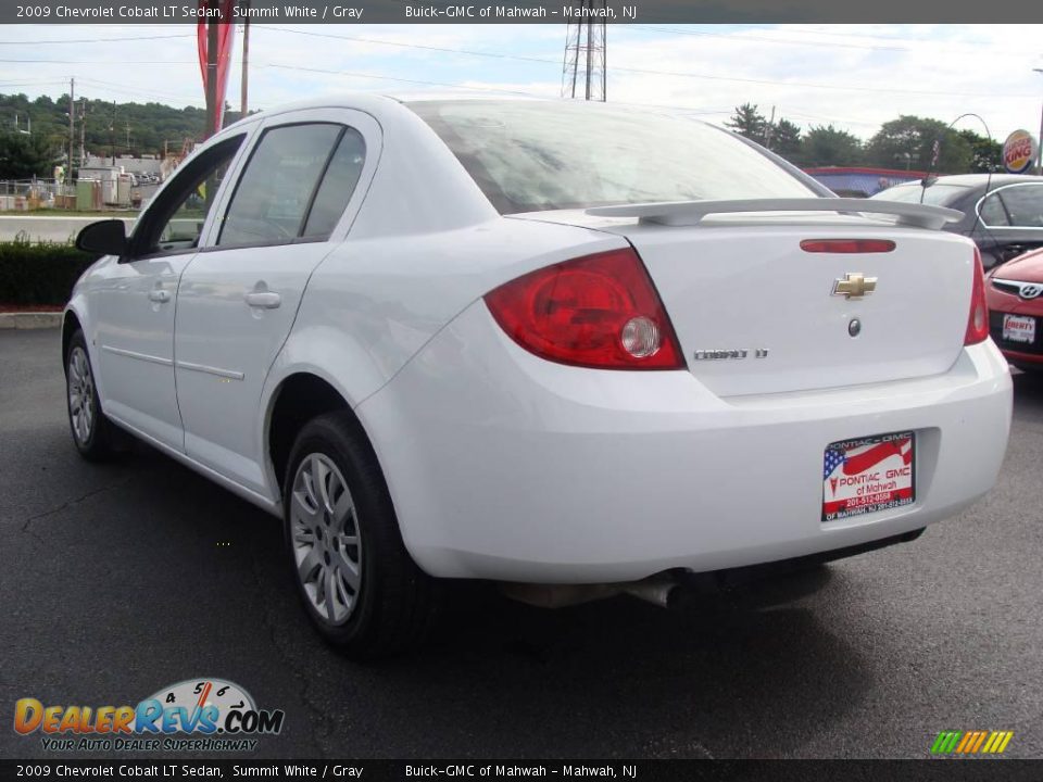2009 Chevrolet Cobalt LT Sedan Summit White / Gray Photo #7