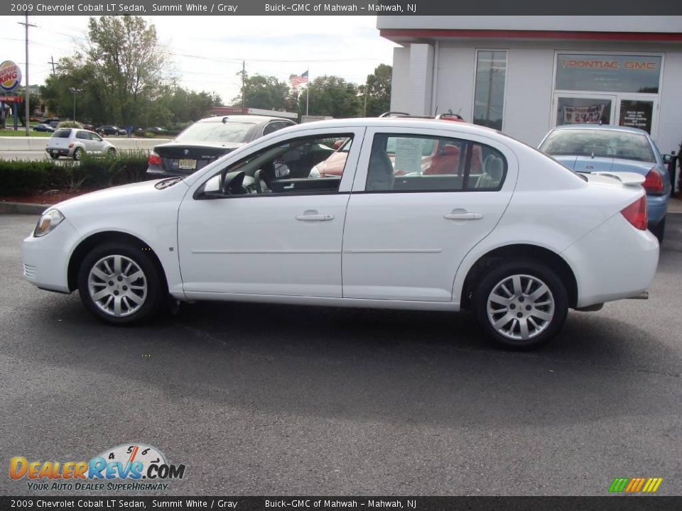 2009 Chevrolet Cobalt LT Sedan Summit White / Gray Photo #8