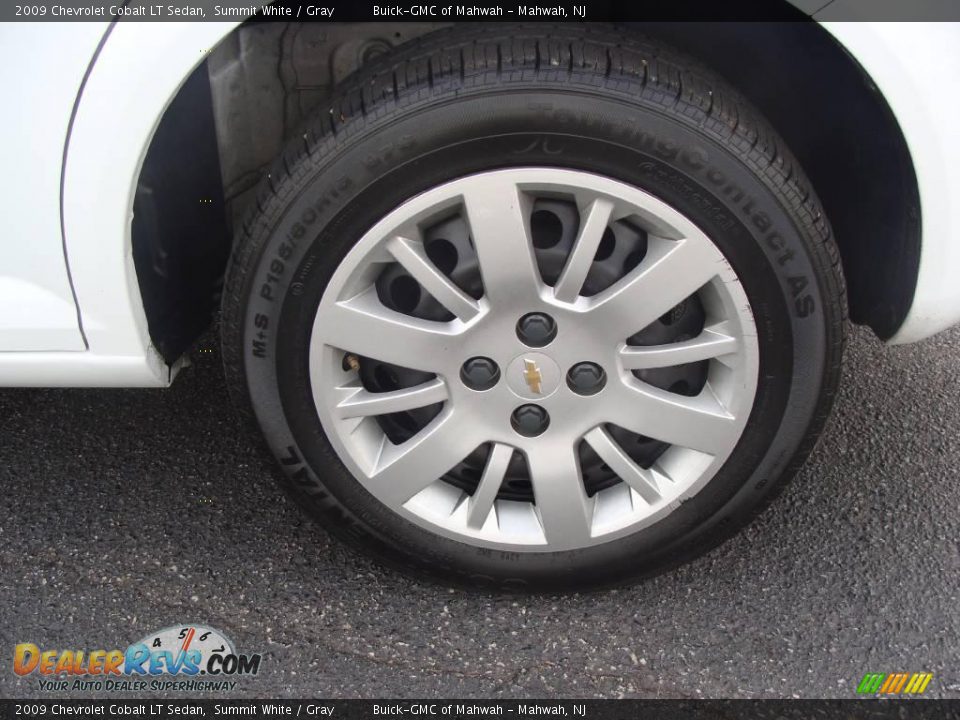 2009 Chevrolet Cobalt LT Sedan Summit White / Gray Photo #9