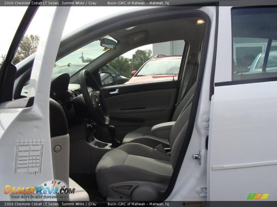 2009 Chevrolet Cobalt LT Sedan Summit White / Gray Photo #12