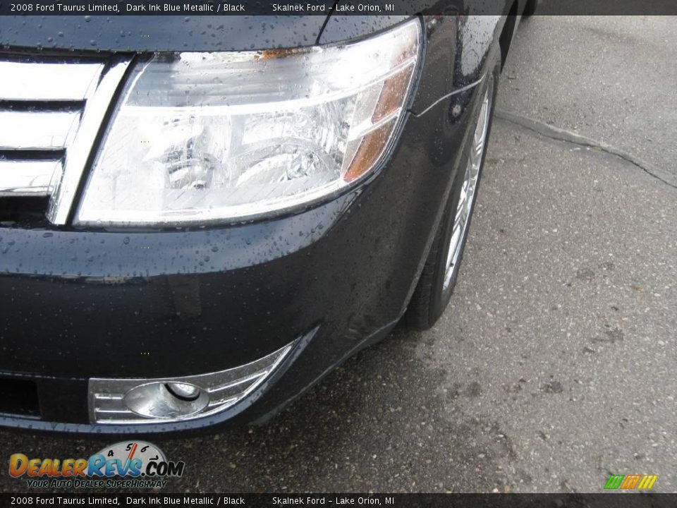2008 Ford Taurus Limited Dark Ink Blue Metallic / Black Photo #20