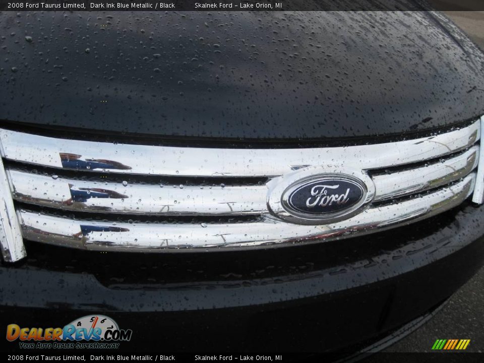 2008 Ford Taurus Limited Dark Ink Blue Metallic / Black Photo #21