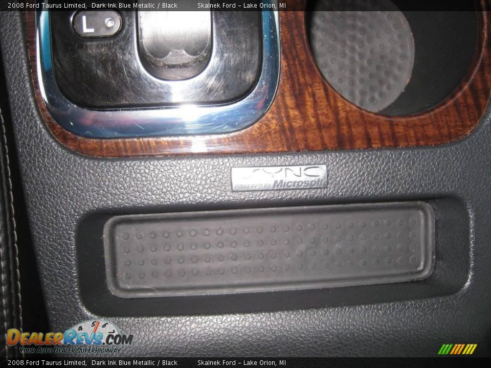 2008 Ford Taurus Limited Dark Ink Blue Metallic / Black Photo #30