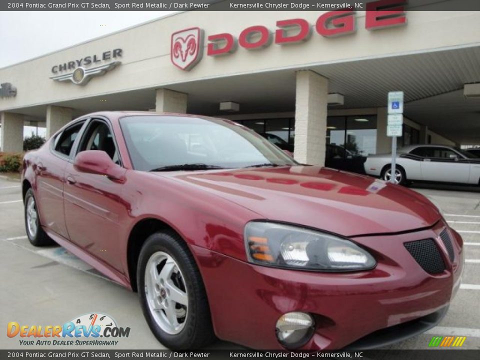 2004 Pontiac Grand Prix GT Sedan Sport Red Metallic / Dark Pewter Photo #1