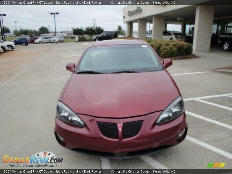2004 Pontiac Grand Prix GT Sedan Sport Red Metallic / Dark Pewter Photo #9