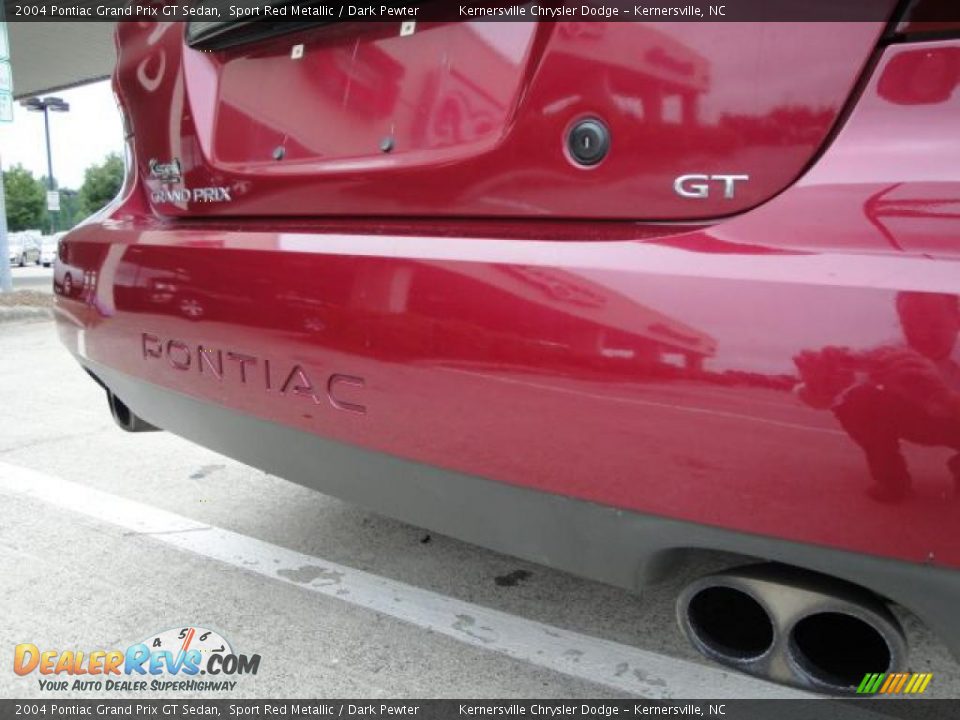 2004 Pontiac Grand Prix GT Sedan Sport Red Metallic / Dark Pewter Photo #11