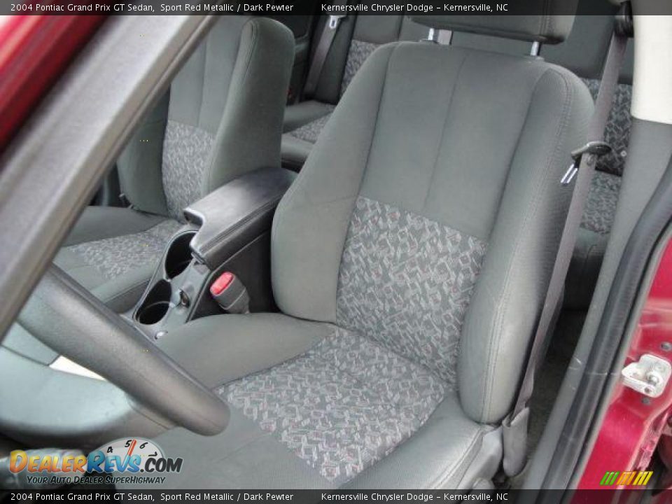 2004 Pontiac Grand Prix GT Sedan Sport Red Metallic / Dark Pewter Photo #12