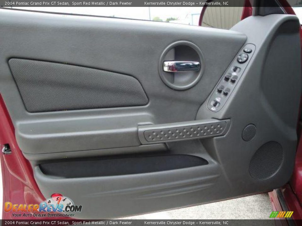 2004 Pontiac Grand Prix GT Sedan Sport Red Metallic / Dark Pewter Photo #14